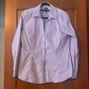 Long sleeve women’s button up dress shirt